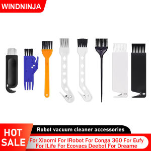 Universal Clean Brush For Xiaomi For IRobot For Conga 360 For Eufy For ILife For Ecovacs Deebot For Dreame Vacuum Accessories