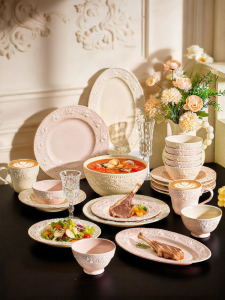 Yomerto | Underglaze Color Elegant Dinnerware Set