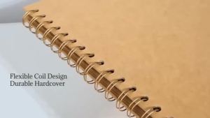 8 Inch DIY Scrapbook Photo Album 40 Pages Hardcover Kraft Pape Photo Book Blank Memory Scrap Book for DIY Crafts Anniversary