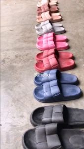SandSo - Q66 Polos Sandals Wanita Karet Jelly Sandal Flip Flop Flipper Flat Teplek Sendal Slop Selop Slip On Slipper Slide Sol Sole Rubber Anti Selip Licin Lentur Empuk Perempuan Plain Rumah Kamar Tidur Toilet Travel Fungsional Serbaguna Mandi Pantai