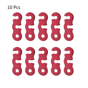 10/20Pcs Guyline Tensioner Aluminum Alloy Guy Line Cord Adjusters Tent Rope Tensioners Paracord Tensioner for Outdoor Tent Campi