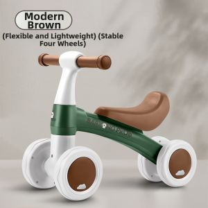 AMEITO | Learning to Walk Balance Bike for 1-3 Year Olds 4 Wheels