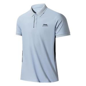 Jeep | Jeep Outdoor Mens Short Sleeve Polo Shirt Quick Dry Casual Top Breathable Summer New Arrival Sportswear T-Shirt Polyester Fiber