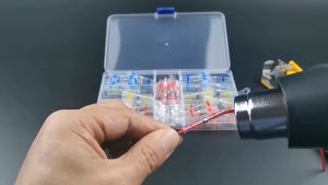 ท่อหดตะกั่ว แหวนตะกั่วกันน้ำ เชื่อมสายไฟ มีหลายขนาด