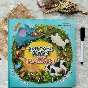 Family Boardbook Aku Tahu Hewan Dalam Al-Quran Bacaan Media / Buku Cerita Anak / Buku Anak Islam