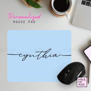 PERSONALIZED NAME MOUSEPAD | CUSTOMIZED NAME MOUSEPAD