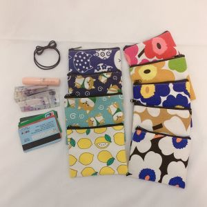 Canvas Mini Small Pocket Square Wallet Cute Cartoon Cloth Card Bag Change Coin Bag Female Logo Customization