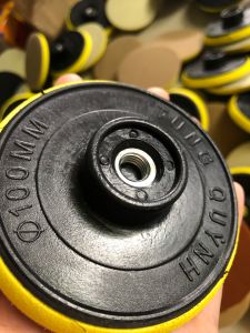 ❤️(Giá tốt)Đế chà nhámbánh chà nhám nhựa có gai 100mm125mm