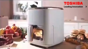 [DIHANTAR DALAM MASA 12 JAM]Made In Jepun✨Original TOSHIBA ENL-200 air fryer 5.5L isi rumah kecil kapasiti multi-fungsi bebas minyak rendah lemak air fryer