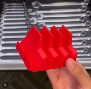 Organisasi Alat Peralatan dengan 20 Slot Magnet Tool Holder & Wrench Holder