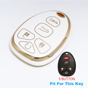Auto Keychain For Chevy Suburban Tahoe Traverse Cadillac Escalade SRX For GMC Acadia 2007-2016 Yukon XL For Buick Enclave