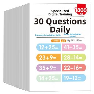 Daily Addition and Subtraction Practice Math Cards Grade 1-3