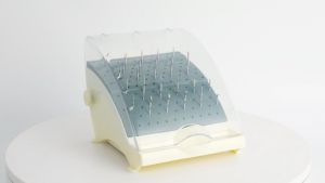 Dental Bur Holder Tempat 142 Lubang Kotak Holder Mata Bor Gigi