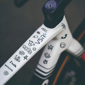 Bicycle Frame Full Set Of 22 Pieces Suitable For Mountain Bike Road Bike Frame Stickers