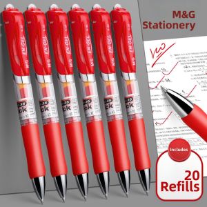 M&G | Red Bullet Tip Quick-drying Neutral Pen 0.5mm