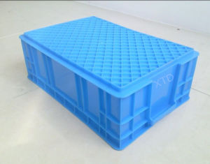 Hot Sale Reinforced Japanese Style 460-160 Box Plastic Shipping Crate Logistics Box Plastic Case Industrial Box Turnover Basket