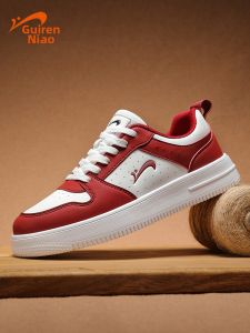 K-BIRD | New Trendy Summer Womens Low Top Casual Red Shoes