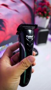 KEMEI KM 1419 Mesin Cukuran 3in1 Alat Cukur Rambut Kumis Jenggot Bulu Hidung Elektrik Tanpa Kabel
