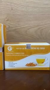 Trà đông trùng hạ thảo dạng túi lọc 2 gr x 20 gói Nature Cordyceps Bitechpharm