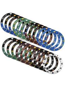 Watch Accessories Ceramic Scale Indication Ring Size 12-Hour Style Fit Water Ghost Skx007 Outer Ring Size Baffle