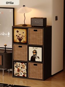 OYIla | Customizable Free-standing Wall-leaning Living Room Storage Cabinet
