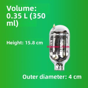 Double Layer Glass Inner Barrel Vacuum Insulated Mug Mini Tea Brewing Water Bottle Student Thermal Cup Herbal Medicine Pot