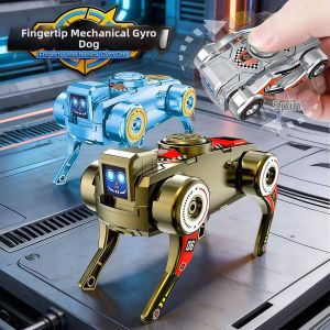 Transformable & Spin Stress Relief Mechanical Dog Toy