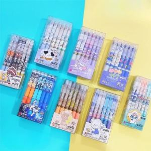 ความร้อนที่มีความสำคัญ Erasable ปากกาเป็นกลาง1เซ็ต12แท่ง0.5มิลลิเมตรกระสุนหัวนักเรียนที่ได้รับมอบหมาย/ทดสอบเอกสาร/โน๊ตบุ๊คอุปกรณ์การเรียน