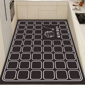 Wanrenfu Carpet | Anti-Slip Oil-Resistant Absorbent Easy-Clean Home Floor Mat