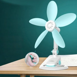 KONKA | Quạt Điện Nhỏ Konka KF-TJ330 Quạt Điện Di Động 5 Cánh Nhựa 1 Tốc Độ 220V Quạt Điện Nhỏ Cầm Tay Dùng Cho Văn Phòng Và Gia Đình