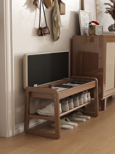 CHUJUN | Luxury Solid Wood Sit-able Storage Hall Bench