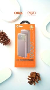 OLIKE Powerbank P106 10000mAh 5V 2.4A Built in Cable with LED Display Port USB Type C - Garansi Resmi 1 Tahun