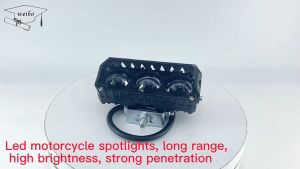 Lampu Tembak Sorot LED Laser Gun Lensa 3 Mata 30W Projie Foglamp HiLo