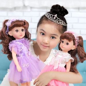 [SNAP MART] 40cm Talking Singing Doll Patung Mainan Realistic Boleh Bergerak Tutup Mata Girl Toy
