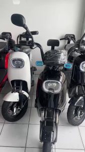 SEAMETAL Spion Sepeda Listrik Universal Oval Drat 8mm Kaca Spion Sepeda Motor