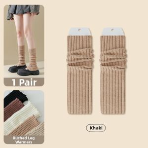 SANBUZHAI | Knit Thick Calf Socks for Plus-Size Women