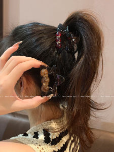 Elegant Womens Shark Tail Hair Claw Clip Autumn Winter Fashion Hair Accessories Fresh out New Style Korean Style Hair Grips