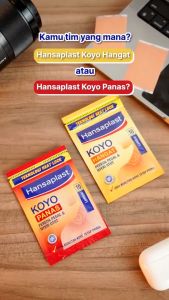 HANSAPLAST Koyo Panas dan Hangat 1 Box 10 Sachet isi 10 Lembar - Meredakan Pegal Linu & Nyeri Otot