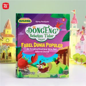 Dongeng Sebelum Tidur Fabel Nusantara Dan Fabel Dunia Populer (Full Warna)