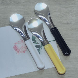 Thìa Gelato Kiểu Ý Bằng Thép Không Gỉ 304 Dài 265cm Dùng Để Múc Kem Cứng Thủ Công Dụng Cụ Ăn Kem Chuyên Nghiệp Dụng Cụ Nhà Bếp