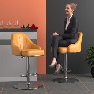 DANBIYIN | Home Bar Stool with Backrest Nordic Luxury Design