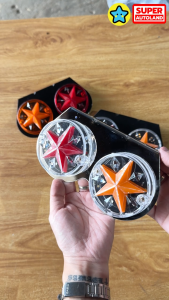 ไฟราวข้างคลาสสิค Stop lamp รุ่น G-Star มาพร้อมแป้นพร้อมใช้งาน สำหรับรถบรรทุก ใช้ไฟ 24v มีให้เลือกหลายสีตามสไตล์คุณ