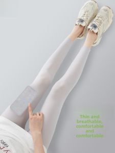 MiiOW | Ultra-Thin Ice-Silk Sharkskin Yoga Pants Womens Casual High-Waist Tummy Control Butt Lifting Summer Bottoms Leisure Pants