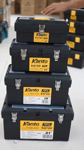 KANTO กล่องเครื่องมือพลาสติก ล็อคเหล็ก/พลาสติก ขนาด 1314171921 นิ้ว รุ่น KT-BOX-MZ14 / KT-BOX-Mi13