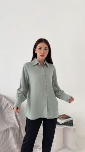 Dofy Esmerald top 002 / Atasan Kemeja Wanita / Basic shirt 002