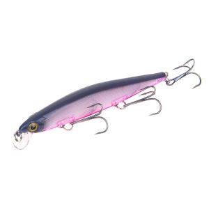 1PCS/15PCS 11cm/12.9g Laser Fishing Lure Floating Minnow Wobbler Professional Baits Crankbait Carp Fishing Artificial Bait