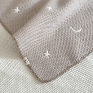 Set chăn kèm gối lót đầu  cho bé từ sơ sinh chất liệu xô tre trần bông chống ngạt KT 110*110cm