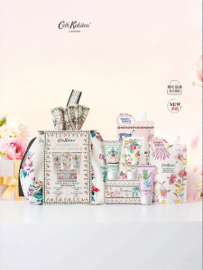 Cath Kidston | Bộ Dưỡng Da Hoa Dại Cho Tắm & Dưỡng Thể Dành Cho Đi Du Lịch