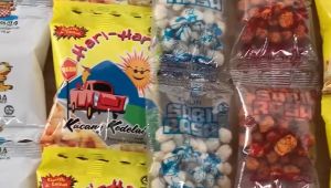 Kacang Kedelai Tjang-Ro Geprek Daun Jeruk 1kg KLC Snack - Makanan Ringan