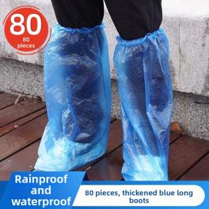 TANGJIXIONG | Waterproof Slip-resistant Transparent Plastic Rain Shoes